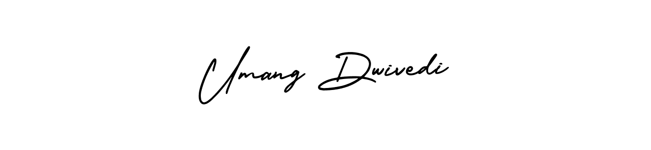 AmerikaSignatureDemo-Regular is a professional signature style that is perfect for those who want to add a touch of class to their signature. It is also a great choice for those who want to make their signature more unique. Get Umang Dwivedi name to fancy signature for free. Umang Dwivedi signature style 3 images and pictures png