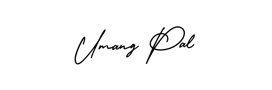 How to make Umang Pal signature? AmerikaSignatureDemo-Regular is a professional autograph style. Create handwritten signature for Umang Pal name. Umang Pal signature style 3 images and pictures png