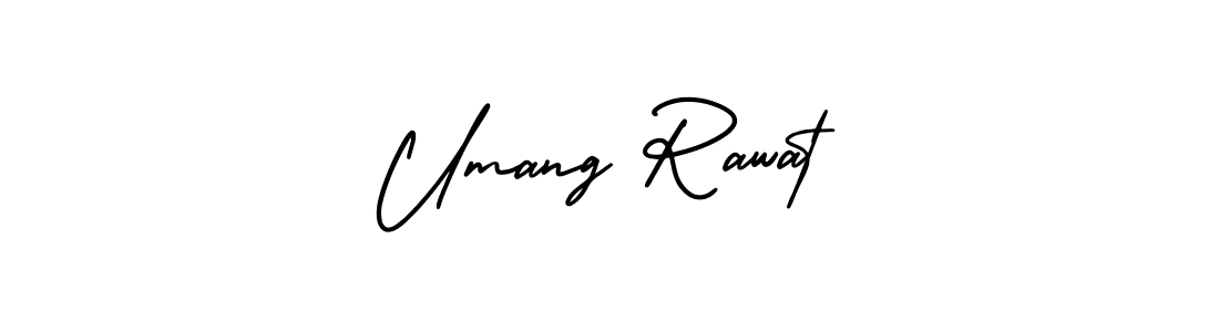 Best and Professional Signature Style for Umang Rawat. AmerikaSignatureDemo-Regular Best Signature Style Collection. Umang Rawat signature style 3 images and pictures png