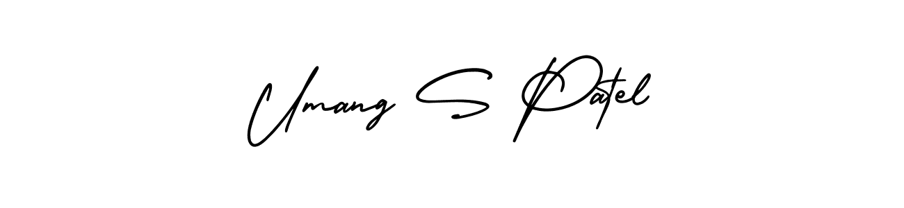 Also we have Umang S Patel name is the best signature style. Create professional handwritten signature collection using AmerikaSignatureDemo-Regular autograph style. Umang S Patel signature style 3 images and pictures png