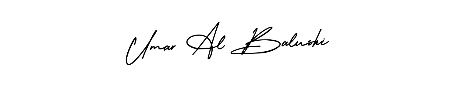 AmerikaSignatureDemo-Regular is a professional signature style that is perfect for those who want to add a touch of class to their signature. It is also a great choice for those who want to make their signature more unique. Get Umar Al Balushi name to fancy signature for free. Umar Al Balushi signature style 3 images and pictures png