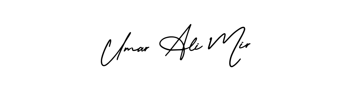 Also we have Umar Ali Mir name is the best signature style. Create professional handwritten signature collection using AmerikaSignatureDemo-Regular autograph style. Umar Ali Mir signature style 3 images and pictures png