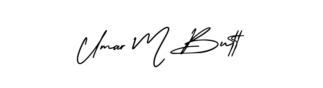 AmerikaSignatureDemo-Regular is a professional signature style that is perfect for those who want to add a touch of class to their signature. It is also a great choice for those who want to make their signature more unique. Get Umar M Butt name to fancy signature for free. Umar M Butt signature style 3 images and pictures png