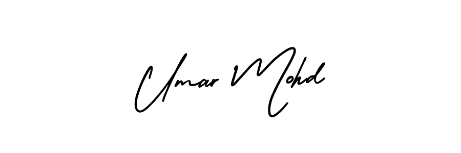 Create a beautiful signature design for name Umar Mohd. With this signature (AmerikaSignatureDemo-Regular) fonts, you can make a handwritten signature for free. Umar Mohd signature style 3 images and pictures png