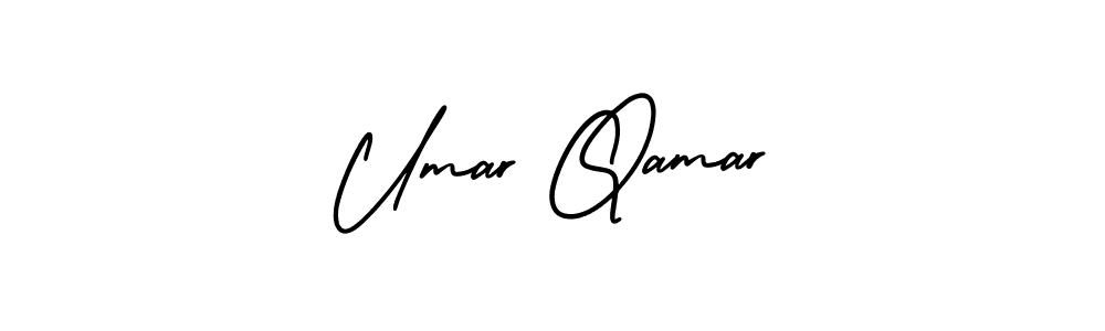 AmerikaSignatureDemo-Regular is a professional signature style that is perfect for those who want to add a touch of class to their signature. It is also a great choice for those who want to make their signature more unique. Get Umar Qamar name to fancy signature for free. Umar Qamar signature style 3 images and pictures png