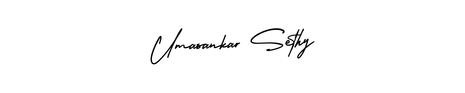 Use a signature maker to create a handwritten signature online. With this signature software, you can design (AmerikaSignatureDemo-Regular) your own signature for name Umasankar Sethy. Umasankar Sethy signature style 3 images and pictures png