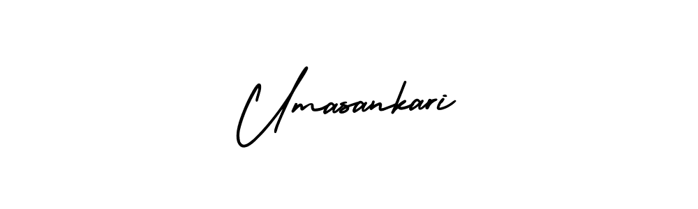 How to make Umasankari signature? AmerikaSignatureDemo-Regular is a professional autograph style. Create handwritten signature for Umasankari name. Umasankari signature style 3 images and pictures png