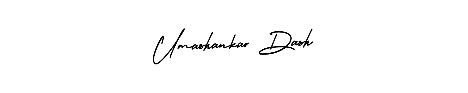 You should practise on your own different ways (AmerikaSignatureDemo-Regular) to write your name (Umashankar Dash) in signature. don't let someone else do it for you. Umashankar Dash signature style 3 images and pictures png