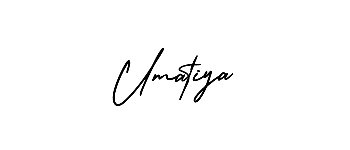 Once you've used our free online signature maker to create your best signature AmerikaSignatureDemo-Regular style, it's time to enjoy all of the benefits that Umatiya name signing documents. Umatiya signature style 3 images and pictures png