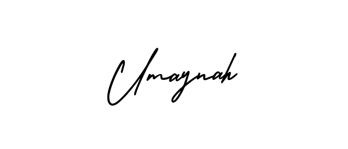 Best and Professional Signature Style for Umaynah. AmerikaSignatureDemo-Regular Best Signature Style Collection. Umaynah signature style 3 images and pictures png