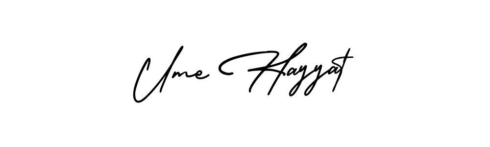 Once you've used our free online signature maker to create your best signature AmerikaSignatureDemo-Regular style, it's time to enjoy all of the benefits that Ume Hayyat name signing documents. Ume Hayyat signature style 3 images and pictures png