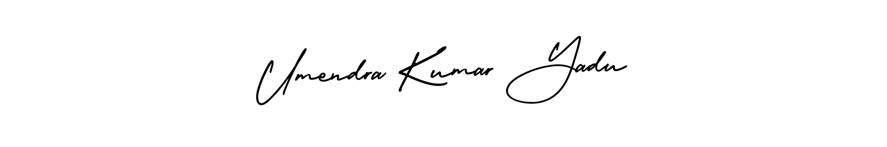 Similarly AmerikaSignatureDemo-Regular is the best handwritten signature design. Signature creator online .You can use it as an online autograph creator for name Umendra Kumar Yadu. Umendra Kumar Yadu signature style 3 images and pictures png