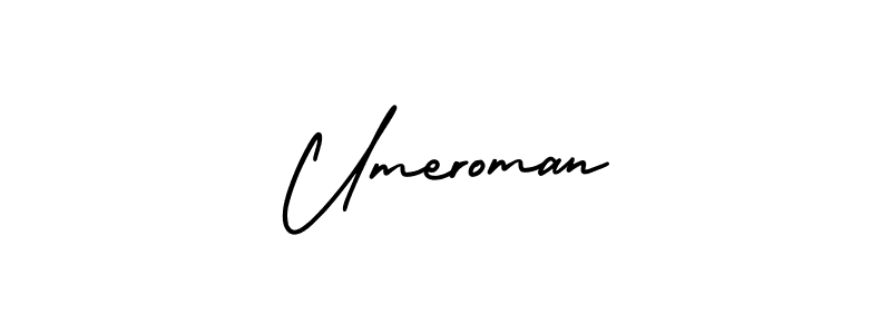 You can use this online signature creator to create a handwritten signature for the name Umeroman. This is the best online autograph maker. Umeroman signature style 3 images and pictures png