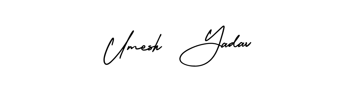 Also You can easily find your signature by using the search form. We will create Umesh  Yadav name handwritten signature images for you free of cost using AmerikaSignatureDemo-Regular sign style. Umesh  Yadav signature style 3 images and pictures png