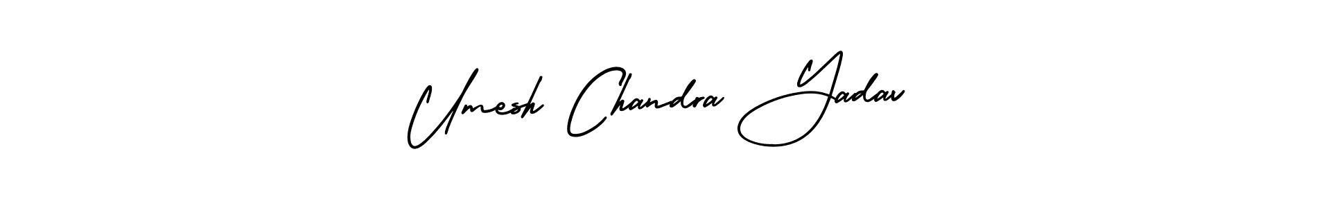 Make a beautiful signature design for name Umesh Chandra Yadav. Use this online signature maker to create a handwritten signature for free. Umesh Chandra Yadav signature style 3 images and pictures png