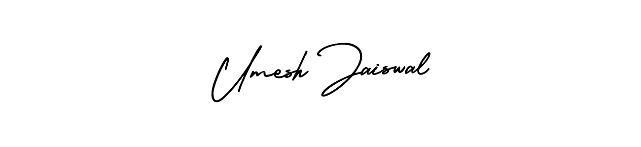 How to make Umesh Jaiswal signature? AmerikaSignatureDemo-Regular is a professional autograph style. Create handwritten signature for Umesh Jaiswal name. Umesh Jaiswal signature style 3 images and pictures png