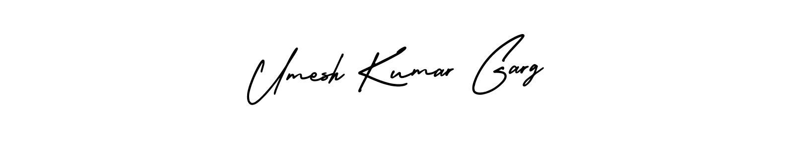 Similarly AmerikaSignatureDemo-Regular is the best handwritten signature design. Signature creator online .You can use it as an online autograph creator for name Umesh Kumar Garg. Umesh Kumar Garg signature style 3 images and pictures png