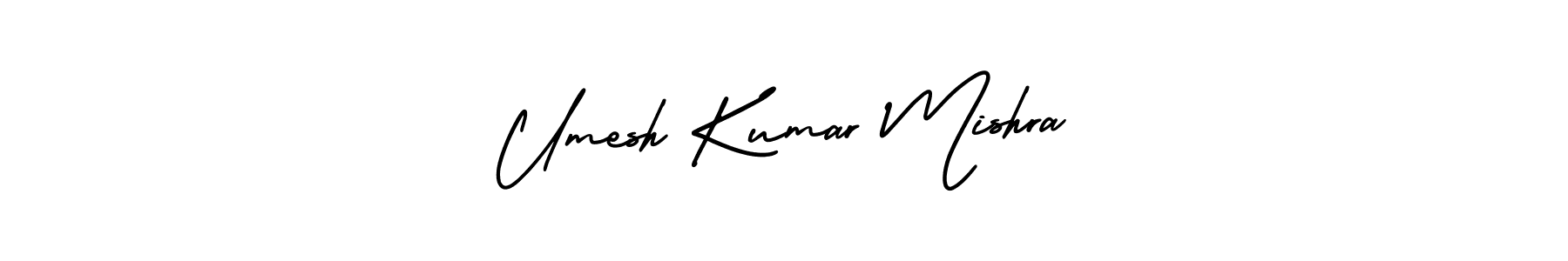 Design your own signature with our free online signature maker. With this signature software, you can create a handwritten (AmerikaSignatureDemo-Regular) signature for name Umesh Kumar Mishra. Umesh Kumar Mishra signature style 3 images and pictures png