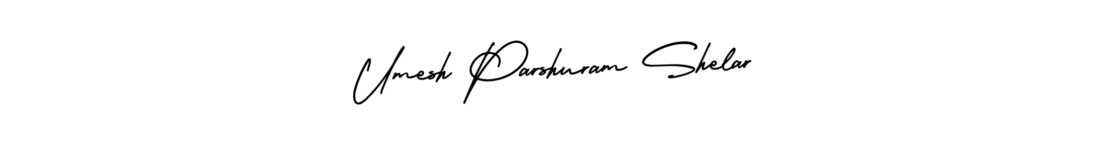 You should practise on your own different ways (AmerikaSignatureDemo-Regular) to write your name (Umesh Parshuram Shelar) in signature. don't let someone else do it for you. Umesh Parshuram Shelar signature style 3 images and pictures png