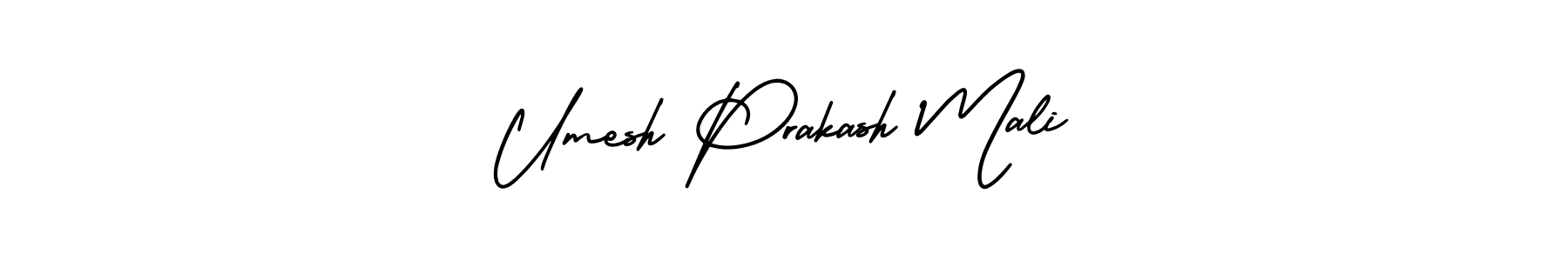 Make a short Umesh Prakash Mali signature style. Manage your documents anywhere anytime using AmerikaSignatureDemo-Regular. Create and add eSignatures, submit forms, share and send files easily. Umesh Prakash Mali signature style 3 images and pictures png