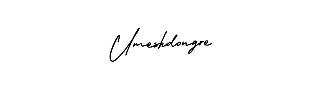 if you are searching for the best signature style for your name Umeshdongre. so please give up your signature search. here we have designed multiple signature styles  using AmerikaSignatureDemo-Regular. Umeshdongre signature style 3 images and pictures png