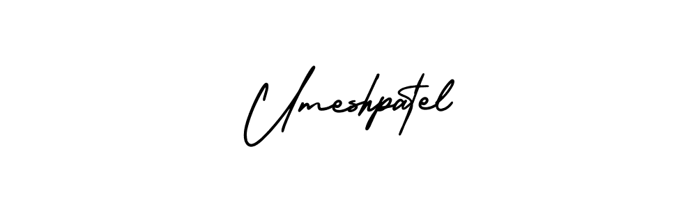 Also You can easily find your signature by using the search form. We will create Umeshpatel name handwritten signature images for you free of cost using AmerikaSignatureDemo-Regular sign style. Umeshpatel signature style 3 images and pictures png
