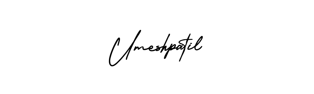 Use a signature maker to create a handwritten signature online. With this signature software, you can design (AmerikaSignatureDemo-Regular) your own signature for name Umeshpatil. Umeshpatil signature style 3 images and pictures png