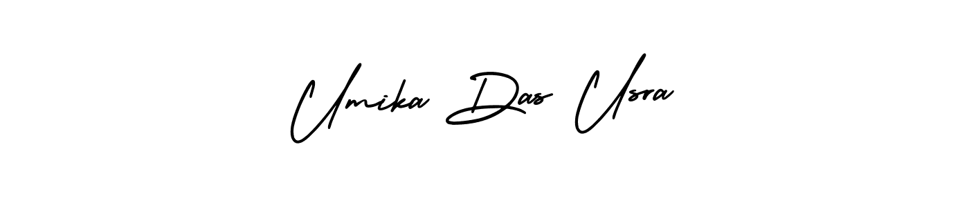 How to Draw Umika Das Usra signature style? AmerikaSignatureDemo-Regular is a latest design signature styles for name Umika Das Usra. Umika Das Usra signature style 3 images and pictures png