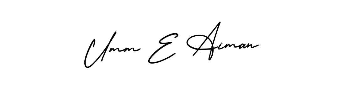 Once you've used our free online signature maker to create your best signature AmerikaSignatureDemo-Regular style, it's time to enjoy all of the benefits that Umm E Aiman name signing documents. Umm E Aiman signature style 3 images and pictures png