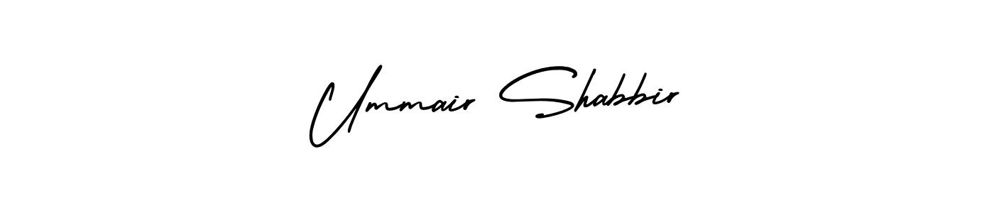 Also we have Ummair Shabbir name is the best signature style. Create professional handwritten signature collection using AmerikaSignatureDemo-Regular autograph style. Ummair Shabbir signature style 3 images and pictures png