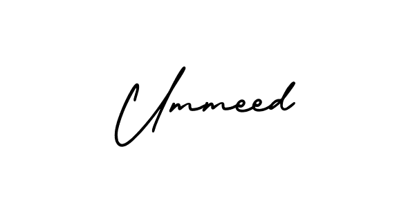 How to Draw Ummeed signature style? AmerikaSignatureDemo-Regular is a latest design signature styles for name Ummeed. Ummeed signature style 3 images and pictures png