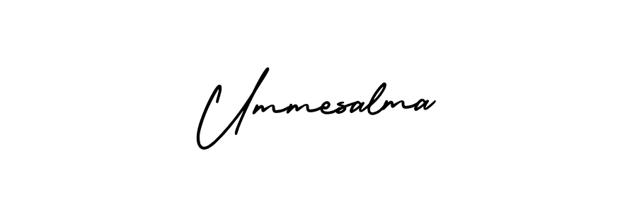 Make a short Ummesalma signature style. Manage your documents anywhere anytime using AmerikaSignatureDemo-Regular. Create and add eSignatures, submit forms, share and send files easily. Ummesalma signature style 3 images and pictures png