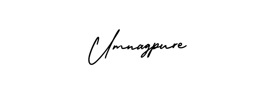 Create a beautiful signature design for name Umnagpure. With this signature (AmerikaSignatureDemo-Regular) fonts, you can make a handwritten signature for free. Umnagpure signature style 3 images and pictures png