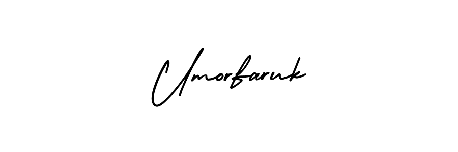 Also we have Umorfaruk name is the best signature style. Create professional handwritten signature collection using AmerikaSignatureDemo-Regular autograph style. Umorfaruk signature style 3 images and pictures png