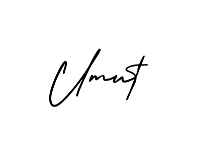 Also we have Umut name is the best signature style. Create professional handwritten signature collection using AmerikaSignatureDemo-Regular autograph style. Umut signature style 3 images and pictures png