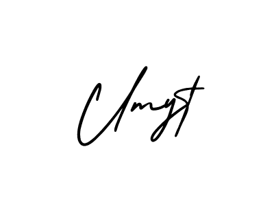Make a beautiful signature design for name Umyt. Use this online signature maker to create a handwritten signature for free. Umyt signature style 3 images and pictures png