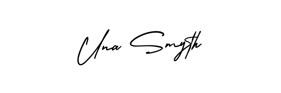 Best and Professional Signature Style for Una Smyth. AmerikaSignatureDemo-Regular Best Signature Style Collection. Una Smyth signature style 3 images and pictures png