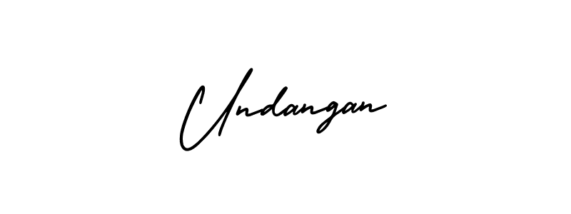 AmerikaSignatureDemo-Regular is a professional signature style that is perfect for those who want to add a touch of class to their signature. It is also a great choice for those who want to make their signature more unique. Get Undangan name to fancy signature for free. Undangan signature style 3 images and pictures png