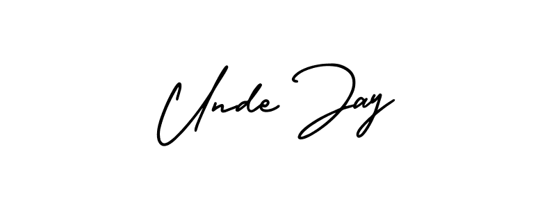 Best and Professional Signature Style for Unde Jay. AmerikaSignatureDemo-Regular Best Signature Style Collection. Unde Jay signature style 3 images and pictures png