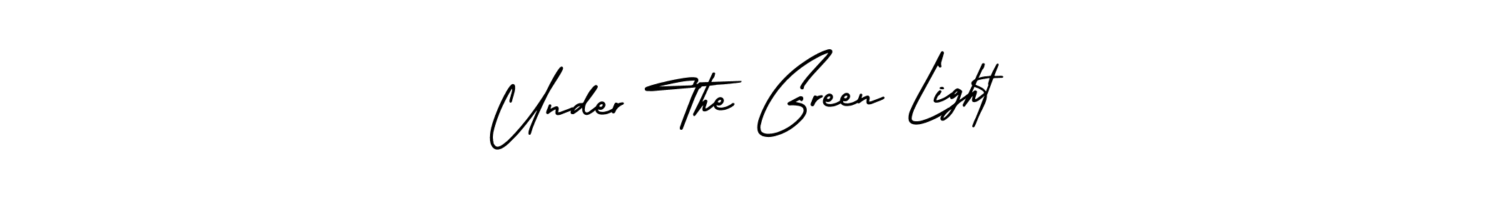 How to make Under The Green Light name signature. Use AmerikaSignatureDemo-Regular style for creating short signs online. This is the latest handwritten sign. Under The Green Light signature style 3 images and pictures png