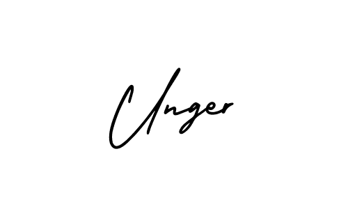 Create a beautiful signature design for name Unger. With this signature (AmerikaSignatureDemo-Regular) fonts, you can make a handwritten signature for free. Unger signature style 3 images and pictures png