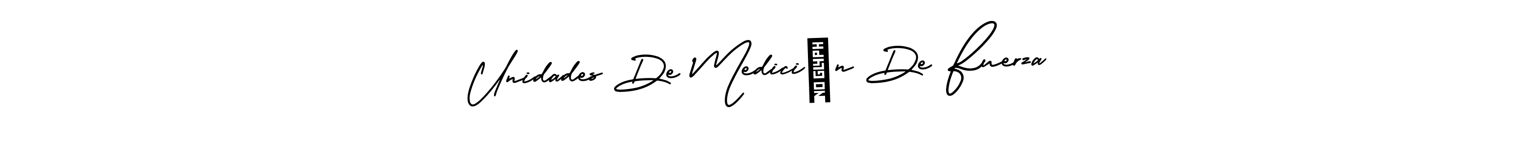 Use a signature maker to create a handwritten signature online. With this signature software, you can design (AmerikaSignatureDemo-Regular) your own signature for name Unidades De Medición De Fuerza. Unidades De Medición De Fuerza signature style 3 images and pictures png