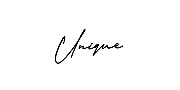 How to make Unique name signature. Use AmerikaSignatureDemo-Regular style for creating short signs online. This is the latest handwritten sign. Unique signature style 3 images and pictures png