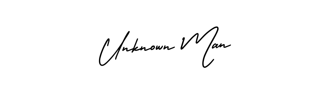 AmerikaSignatureDemo-Regular is a professional signature style that is perfect for those who want to add a touch of class to their signature. It is also a great choice for those who want to make their signature more unique. Get Unknown Man name to fancy signature for free. Unknown Man signature style 3 images and pictures png