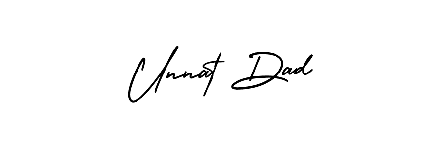 This is the best signature style for the Unnat Dad name. Also you like these signature font (AmerikaSignatureDemo-Regular). Mix name signature. Unnat Dad signature style 3 images and pictures png