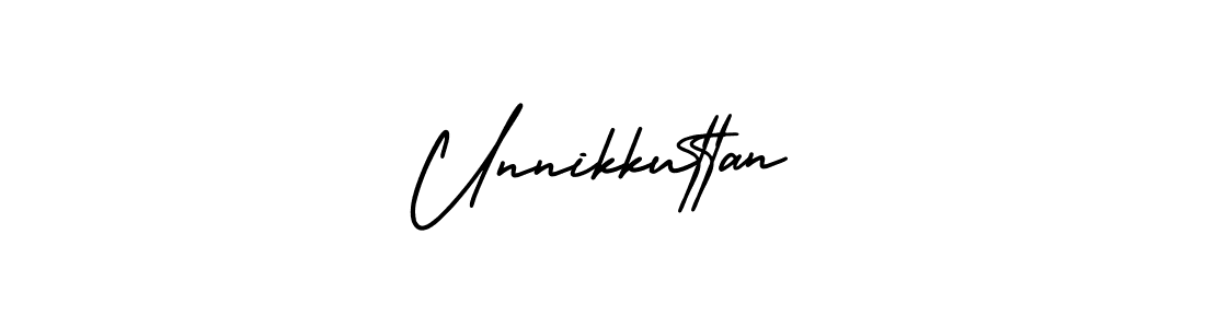 Also You can easily find your signature by using the search form. We will create Unnikkuttan name handwritten signature images for you free of cost using AmerikaSignatureDemo-Regular sign style. Unnikkuttan signature style 3 images and pictures png