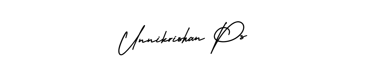 You can use this online signature creator to create a handwritten signature for the name Unnikrishan Ps. This is the best online autograph maker. Unnikrishan Ps signature style 3 images and pictures png
