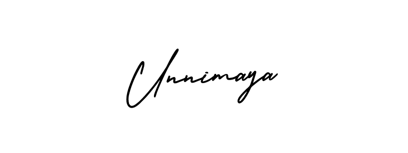 Check out images of Autograph of Unnimaya name. Actor Unnimaya Signature Style. AmerikaSignatureDemo-Regular is a professional sign style online. Unnimaya signature style 3 images and pictures png