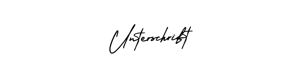 Use a signature maker to create a handwritten signature online. With this signature software, you can design (AmerikaSignatureDemo-Regular) your own signature for name Unterschrift. Unterschrift signature style 3 images and pictures png