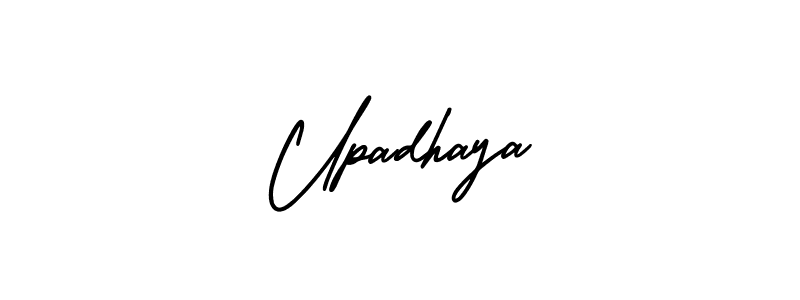 It looks lik you need a new signature style for name Upadhaya. Design unique handwritten (AmerikaSignatureDemo-Regular) signature with our free signature maker in just a few clicks. Upadhaya signature style 3 images and pictures png